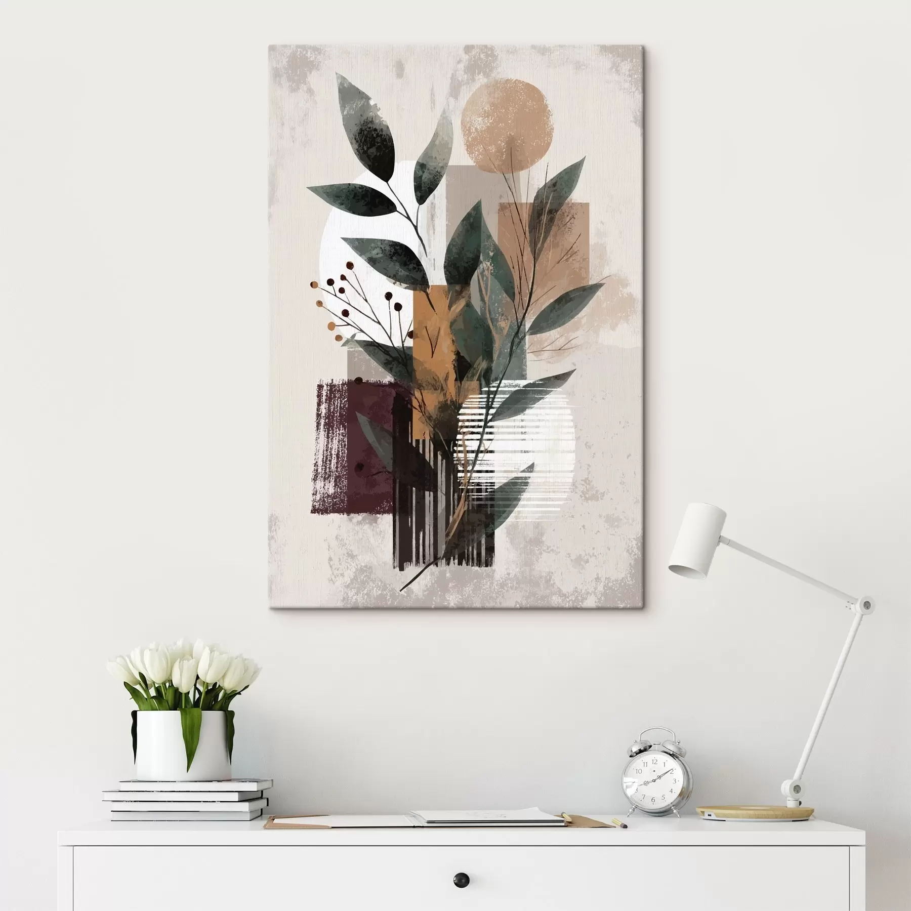 fotótapéta Levél absztrakció s46393