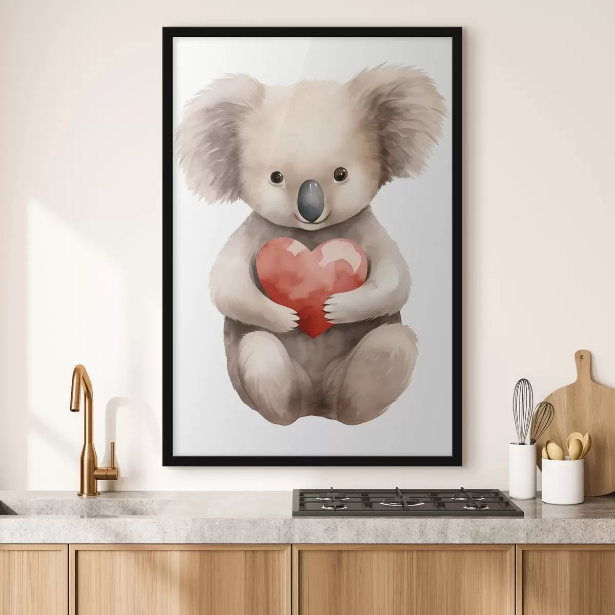 Plakát a sziklán Koala f46375