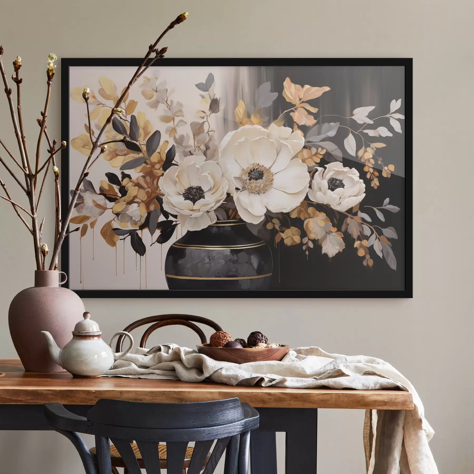 fotószőnyeg Csokor vázában f46403