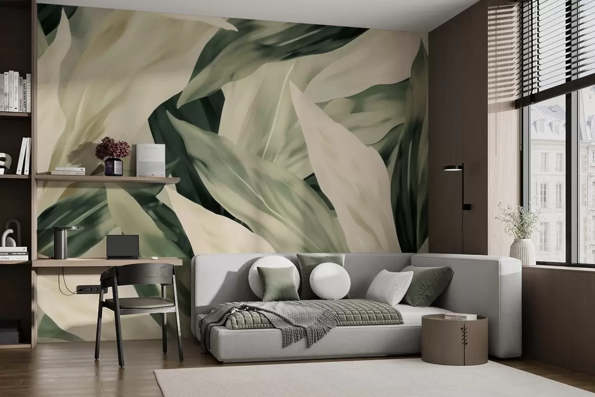 Fotószőnyeg Festett levelek w04799 - Uwalls.hu fotószőnyeg Festett levelek w04799