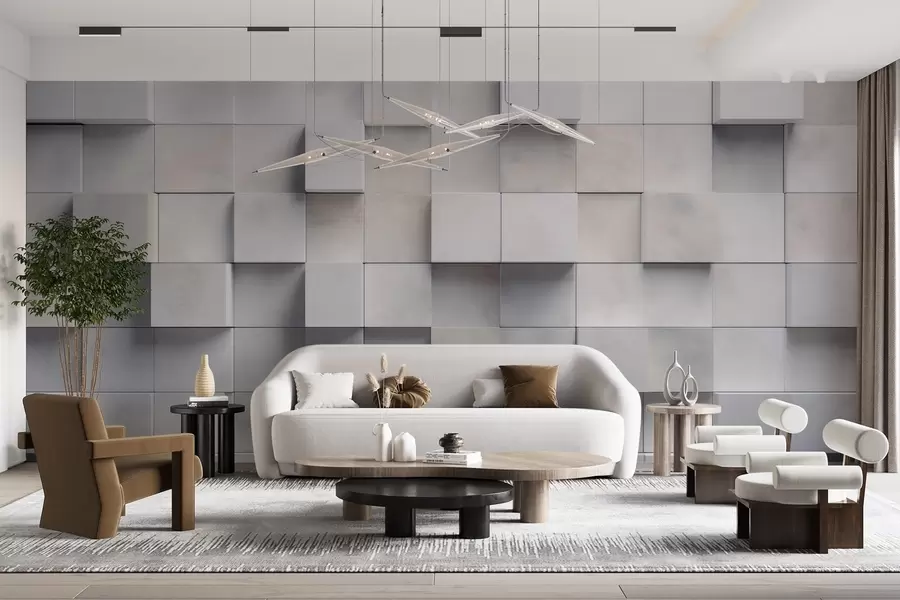 fotószőnyeg Négyszögletes blokkok w04806