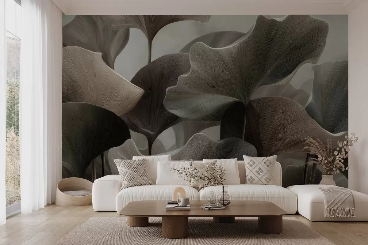 Fotószőnyeg Nagy levelek w04847 - Uwalls.hu fotószőnyeg Nagy levelek w04847