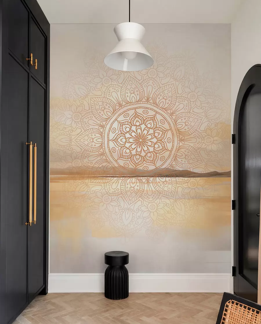 fotószőnyeg Mandala a vízparton w09491