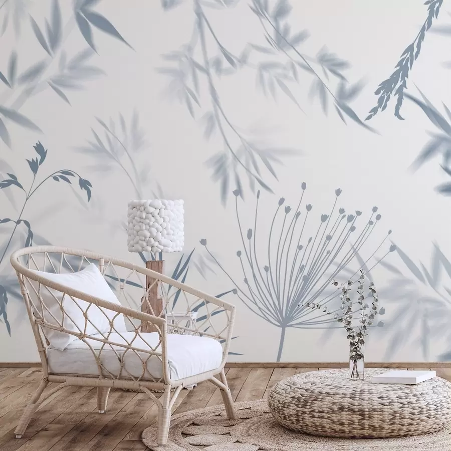 fotószőnyeg Lombok sziluettjei w04850v2