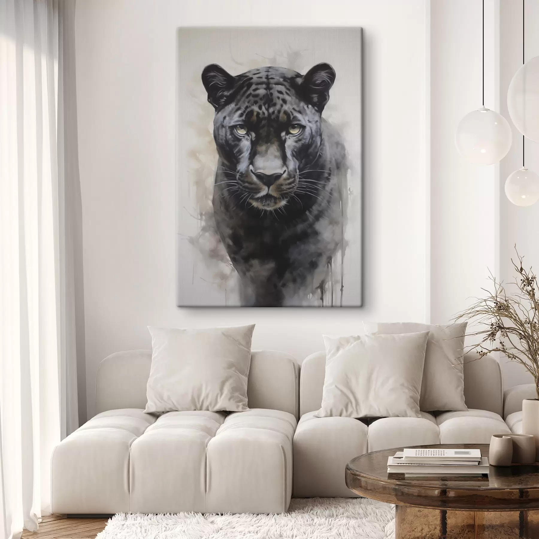 Fotótapéta Párduc utánzat festmény s46433 - Uwalls.hu fotótapéta Párduc utánzat festmény s46433