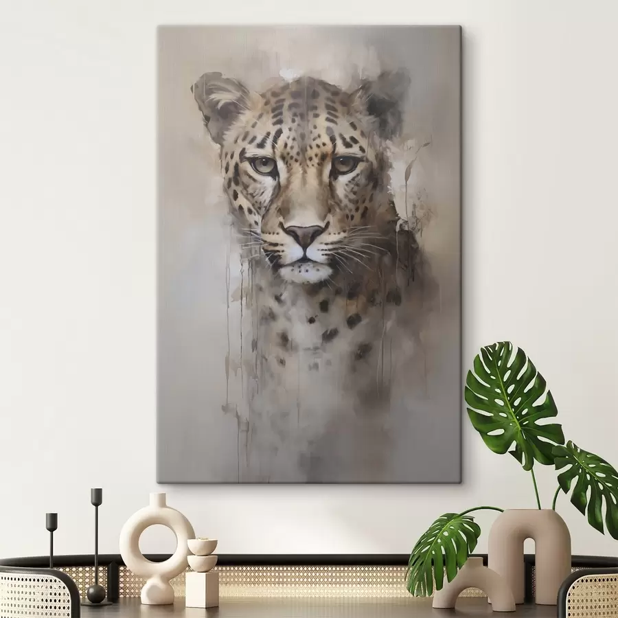 Fotótapéta Leopárd utánzat festmény s46434 - Uwalls.hu fotótapéta Leopárd utánzat festmény s46434