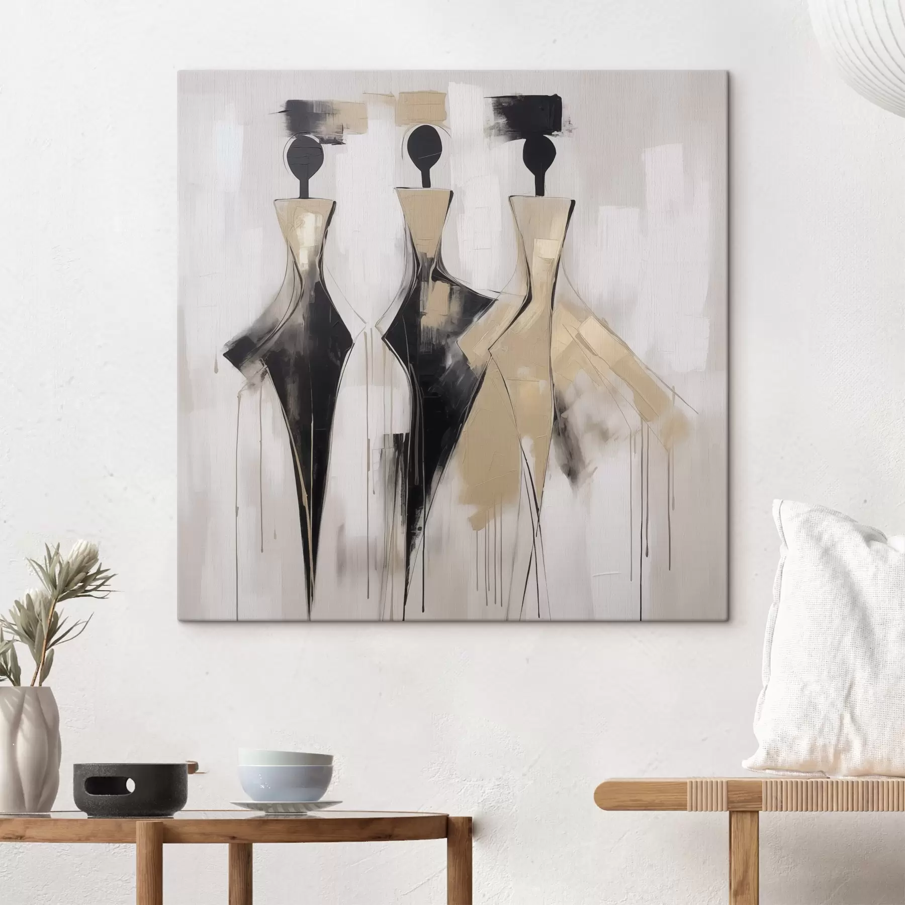 fotótapéta Absztrakt sziluettek s46436