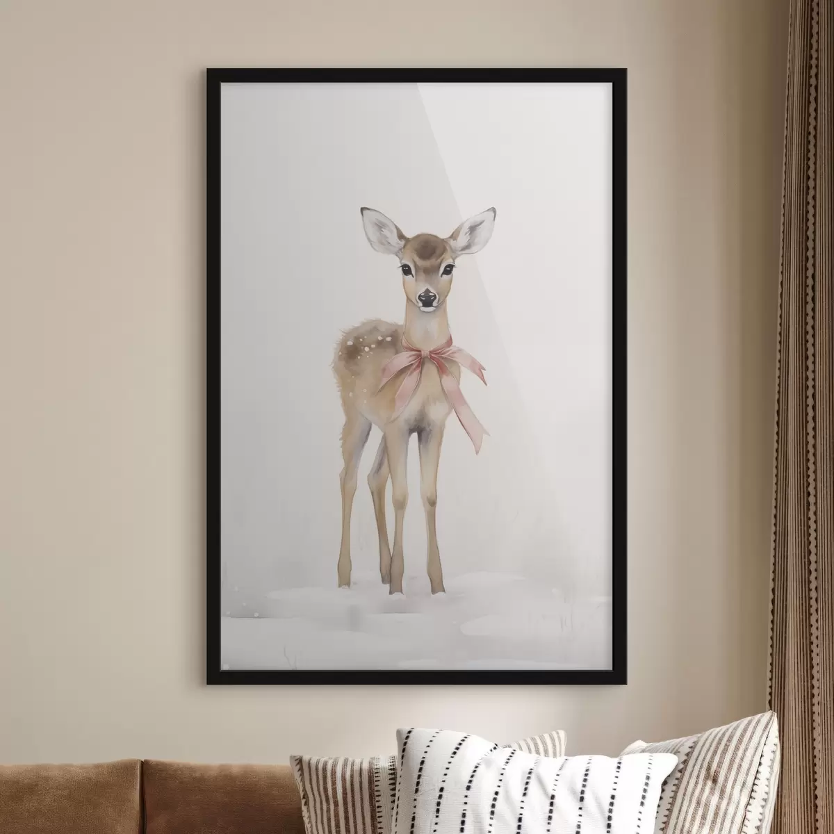 Plakát a sziklán Fawn f46438