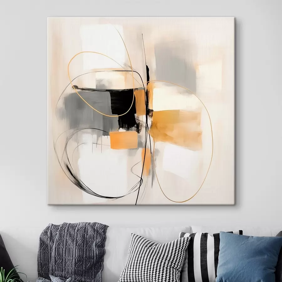 Fotótapéta Absztrakt, vonalak és formák olajfestmény stílusban s46322 - Uwalls.hu fotótapéta Absztrakt, vonalak és formák olajfestmény stílusban s46322