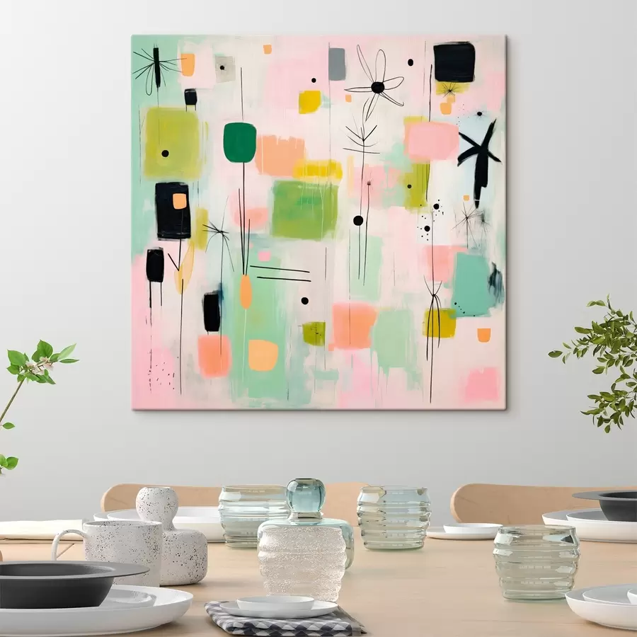 Fotótapéta Absztrakt virágok, könnyed kompozíció olajfestmény stílusban s46325 - Uwalls.hu fotótapéta Absztrakt virágok, könnyed kompozíció olajfestmény stílusban s46325