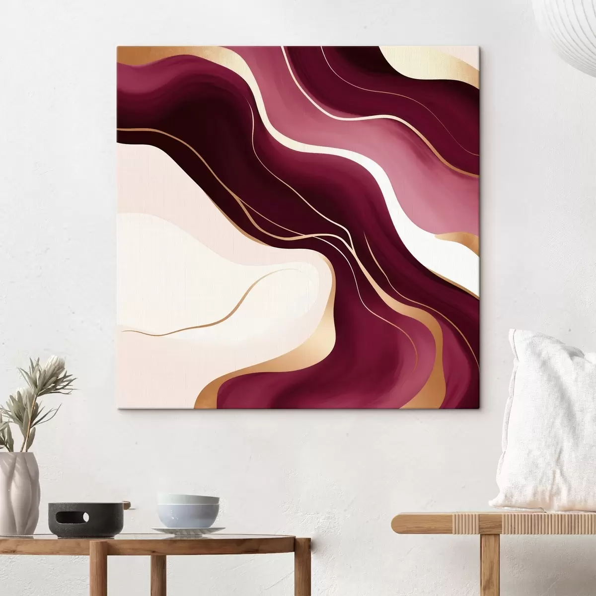 Fotótapéta Sima formák, szőlő és rózsaszín paletta s46330 - Uwalls.hu fotótapéta Sima formák, szőlő és rózsaszín paletta s46330