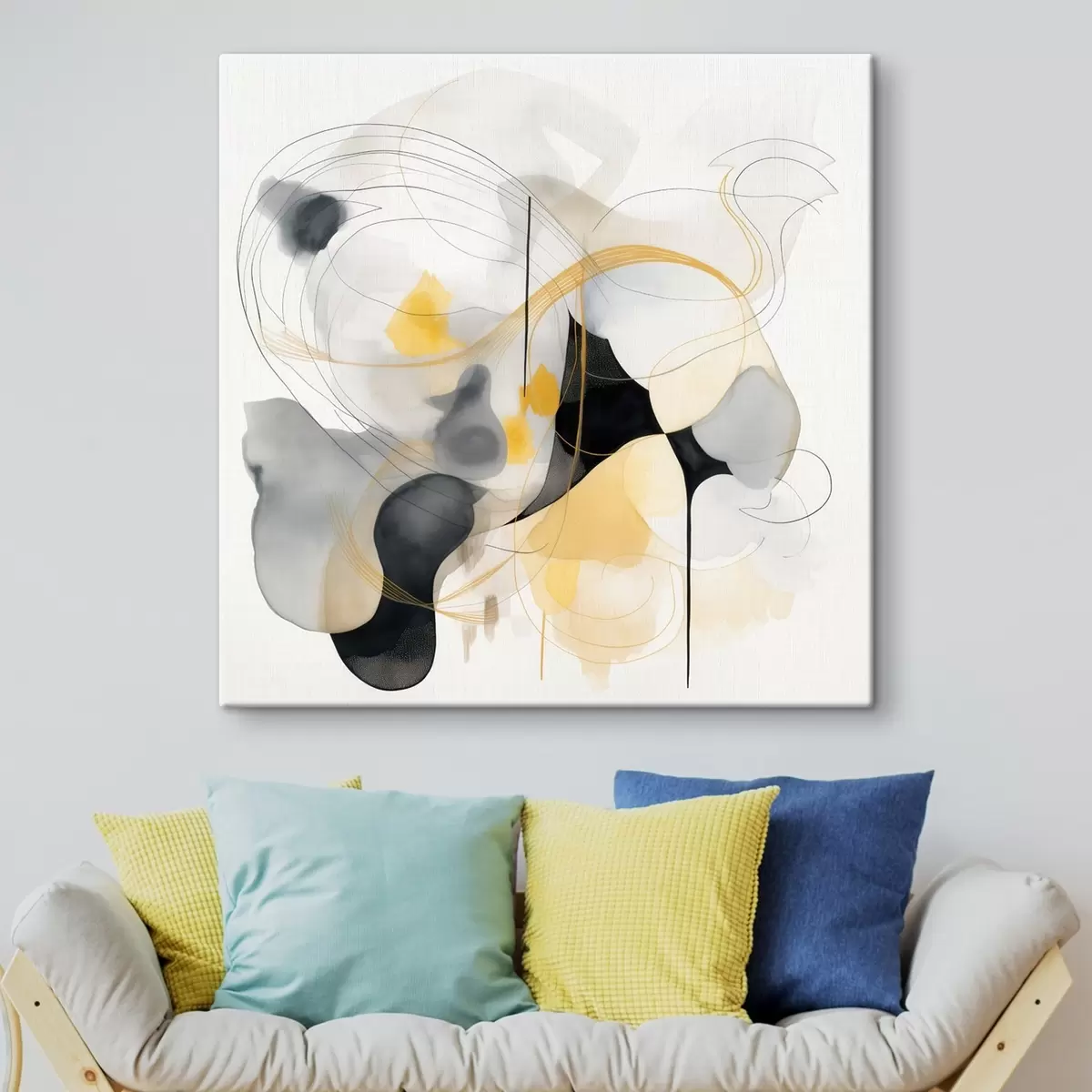 Fotótapéta Káoszszerű vonalak és foltok modern stílusban s46335 - Uwalls.hu fotótapéta Káoszszerű vonalak és foltok modern stílusban s46335