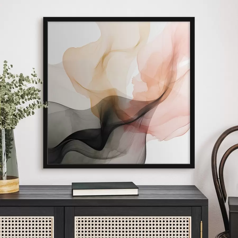 Fotószőnyeg Korall és szürke túlcsordulások finom stílusban f46333 - Uwalls.hu fotószőnyeg Korall és szürke túlcsordulások finom stílusban f46333