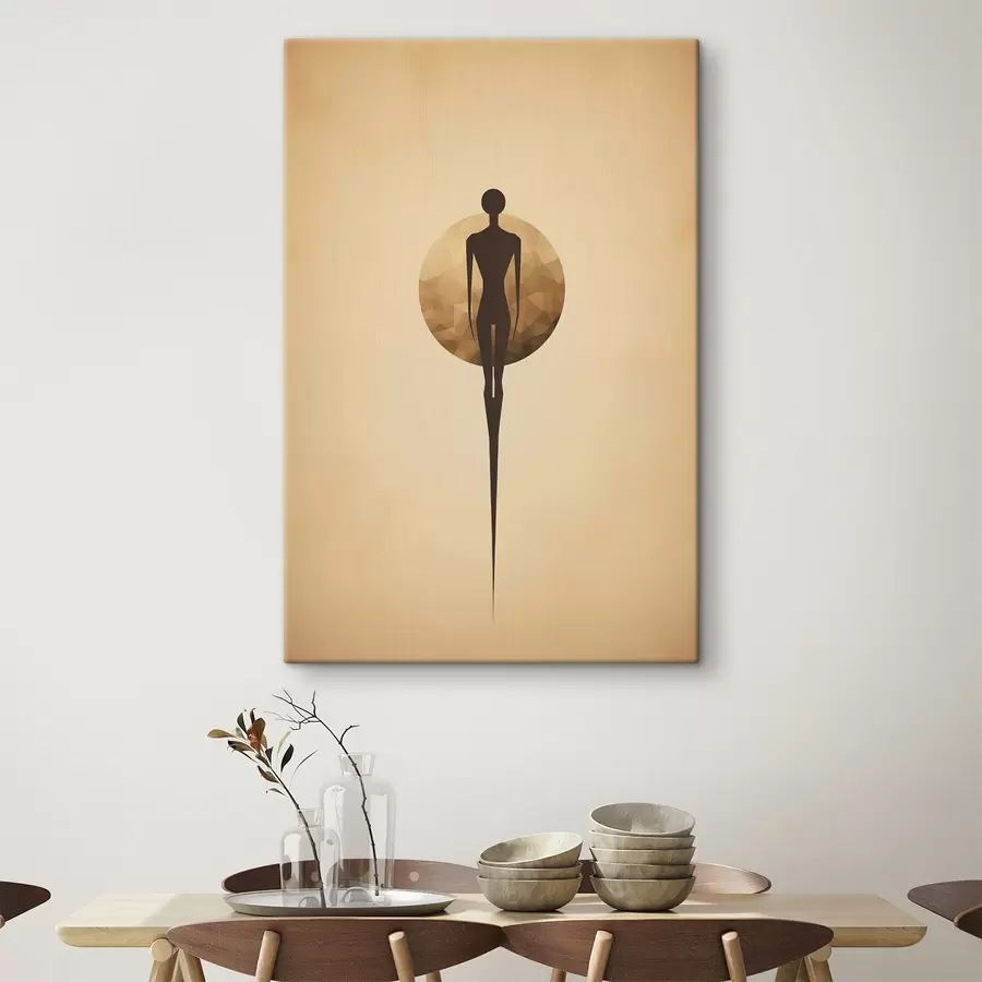 fotótapéta Absztrakt sziluett s46356