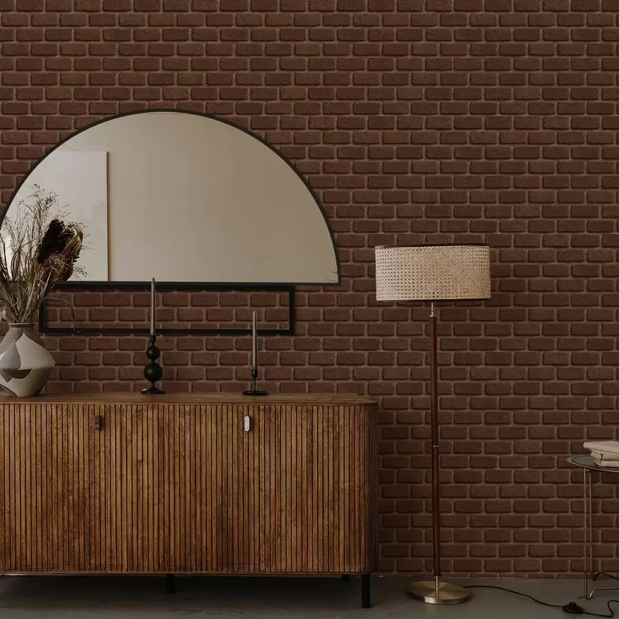 fotószőnyeg Rusztikus barna tégla textúra a00879