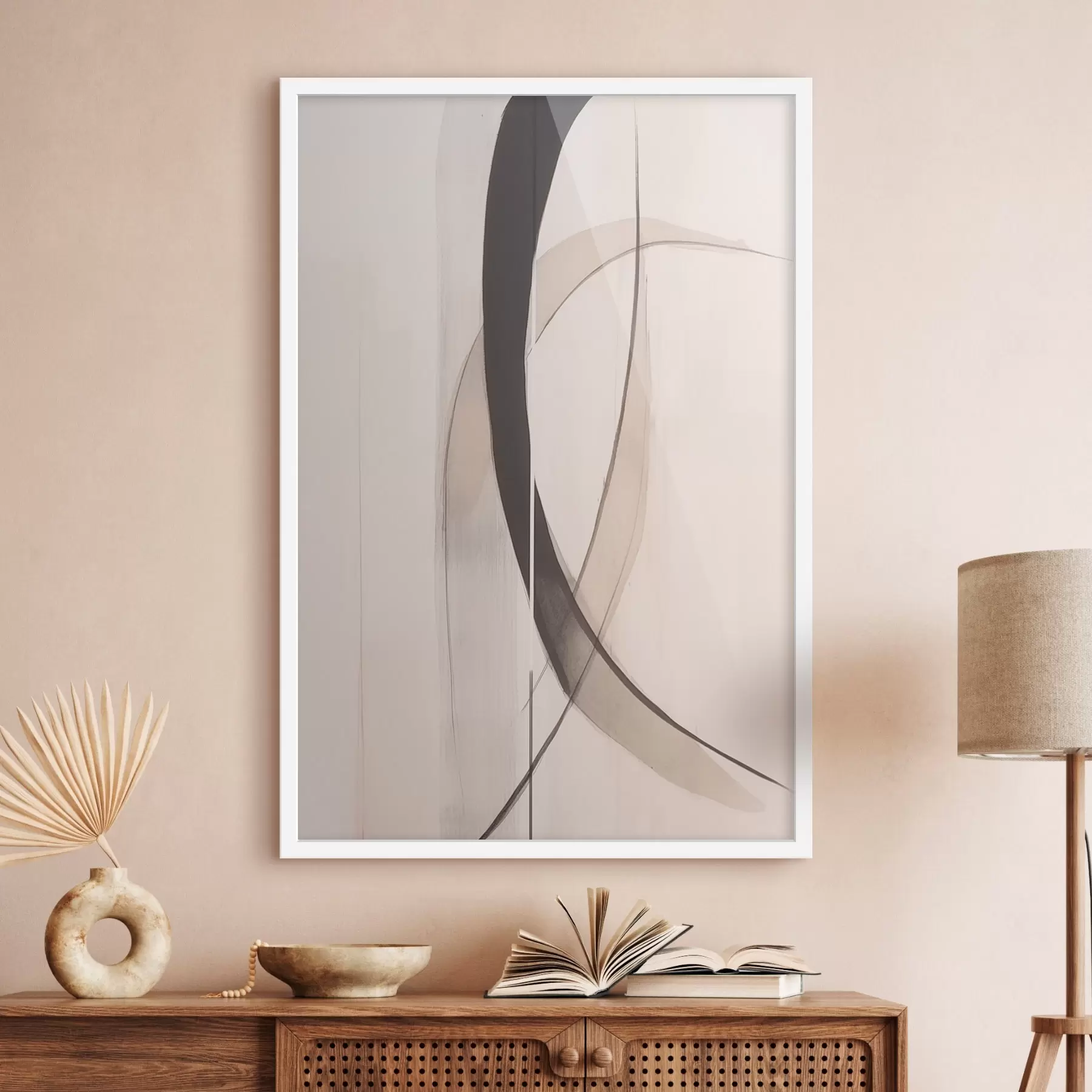 fotószőnyeg Elegáns kalligráfia. Absztrakció f46468