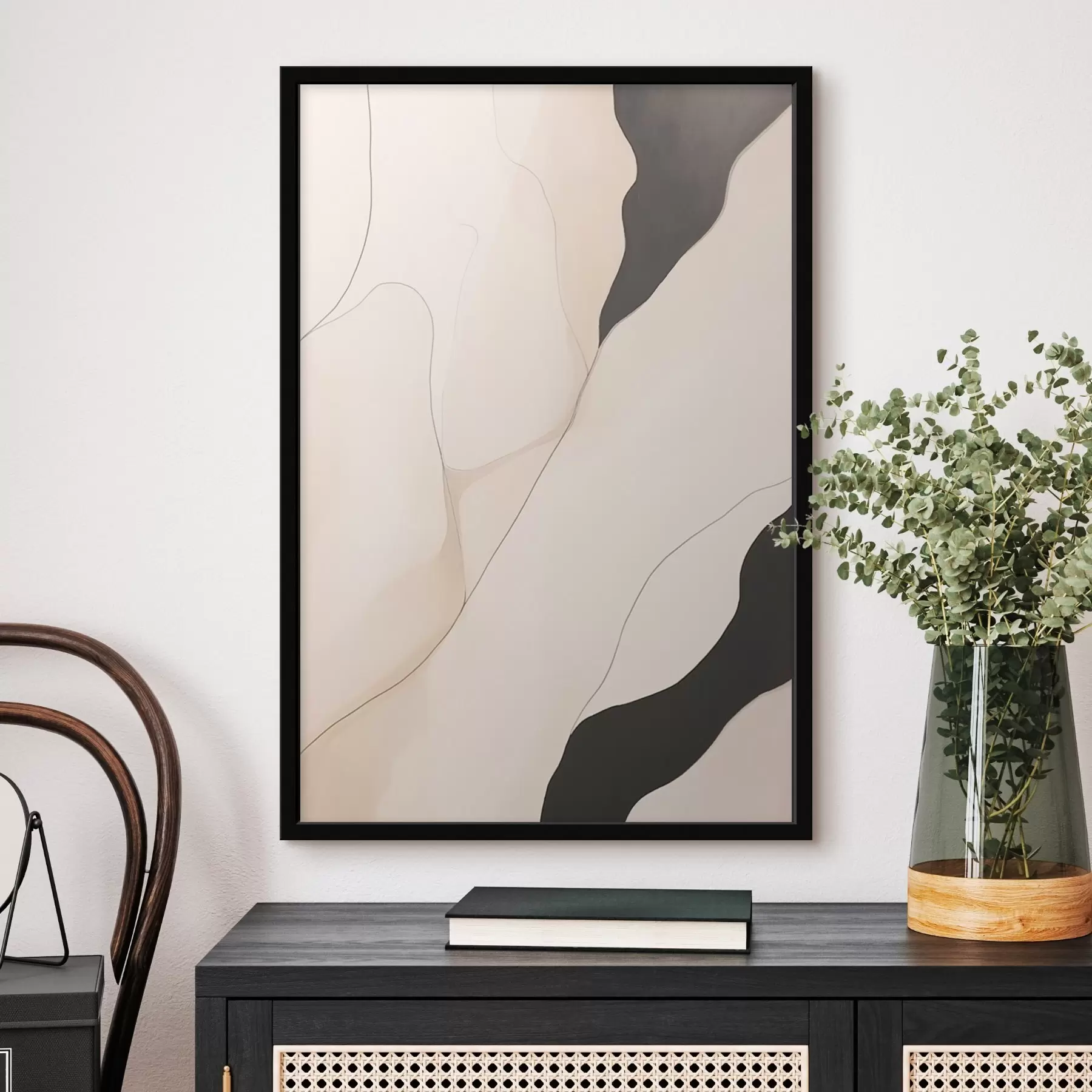 fotószőnyeg Kontúr absztrakció f46470