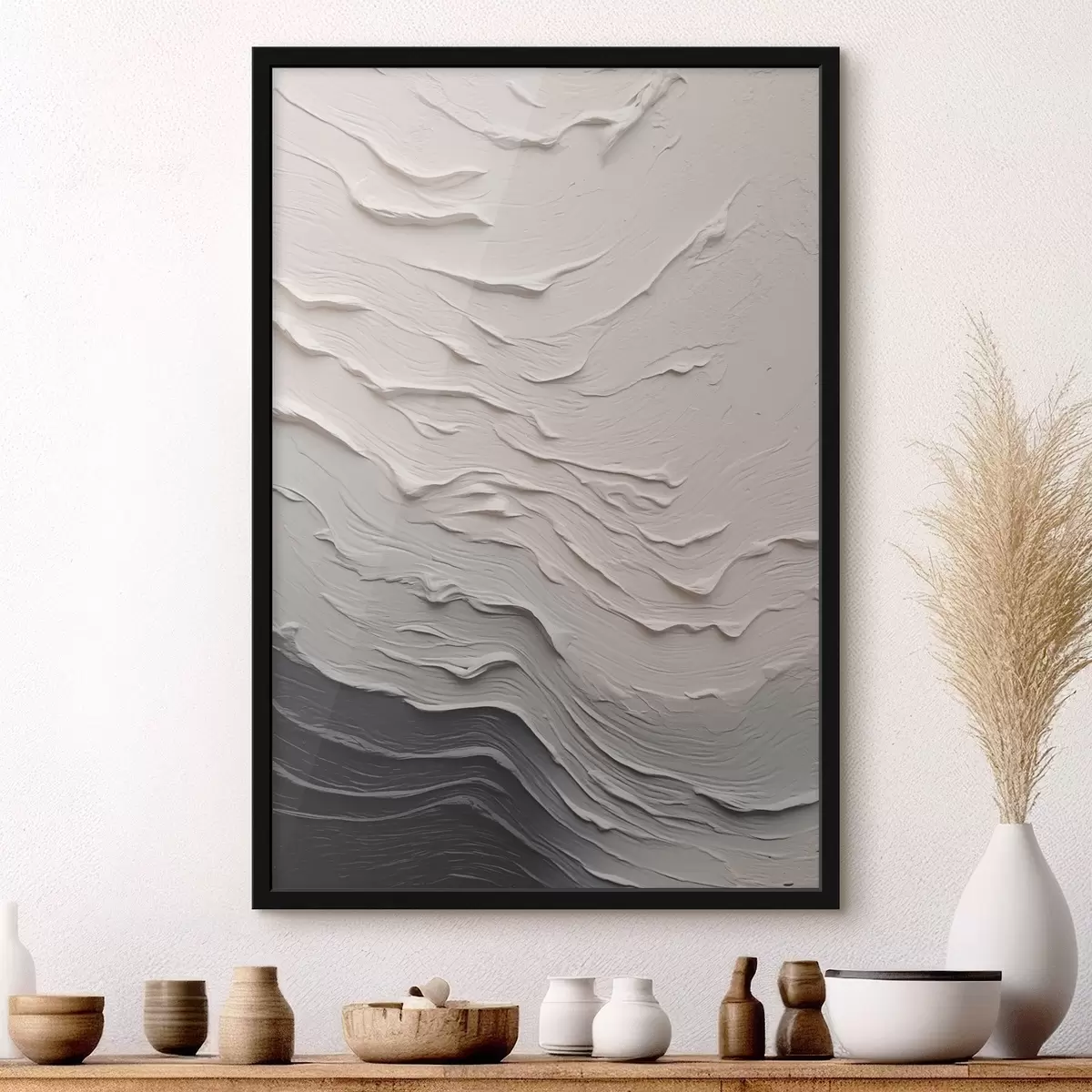 Plakát a sziklán Hullámos textúra f46475