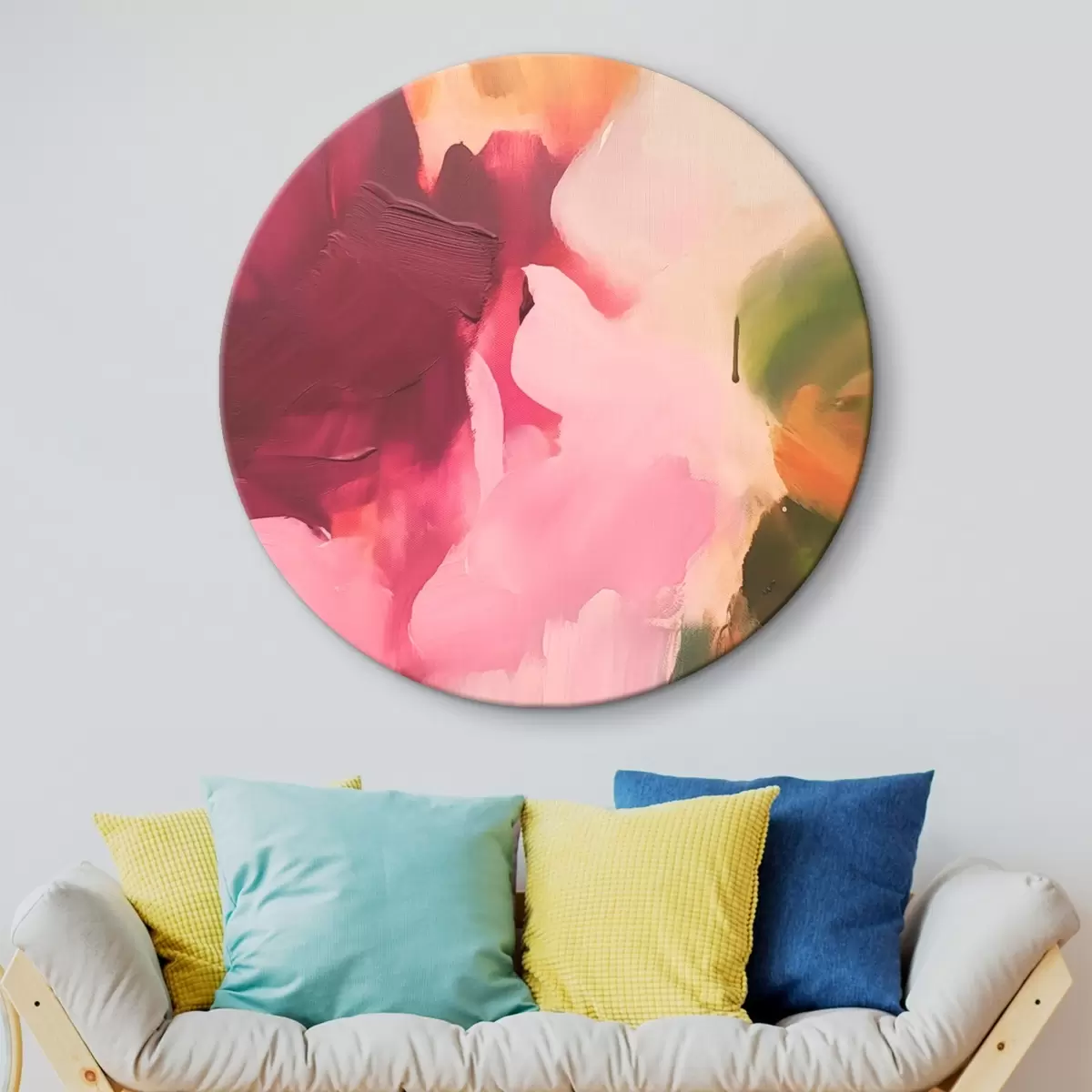 Kerek festmények Absztrakt festészet r46461