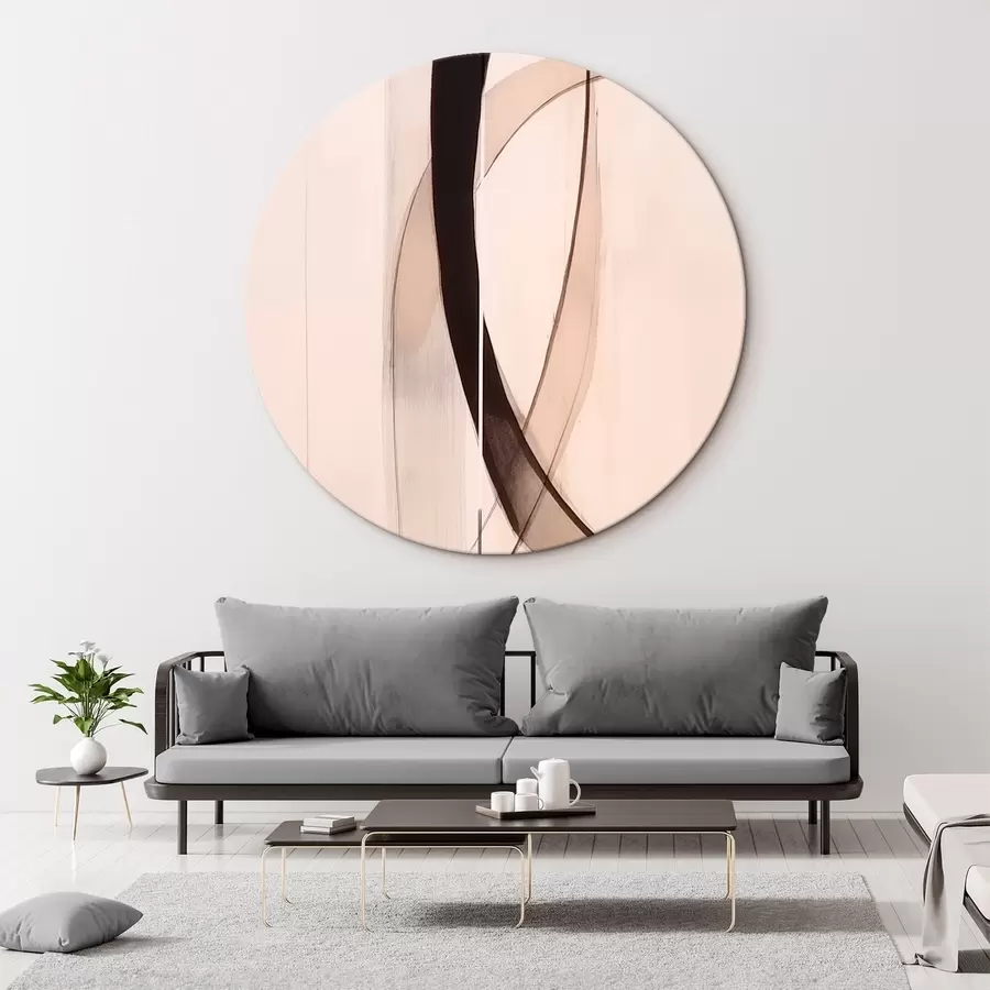 fotótapéta Elegáns kalligráfia. Absztrakció r46468