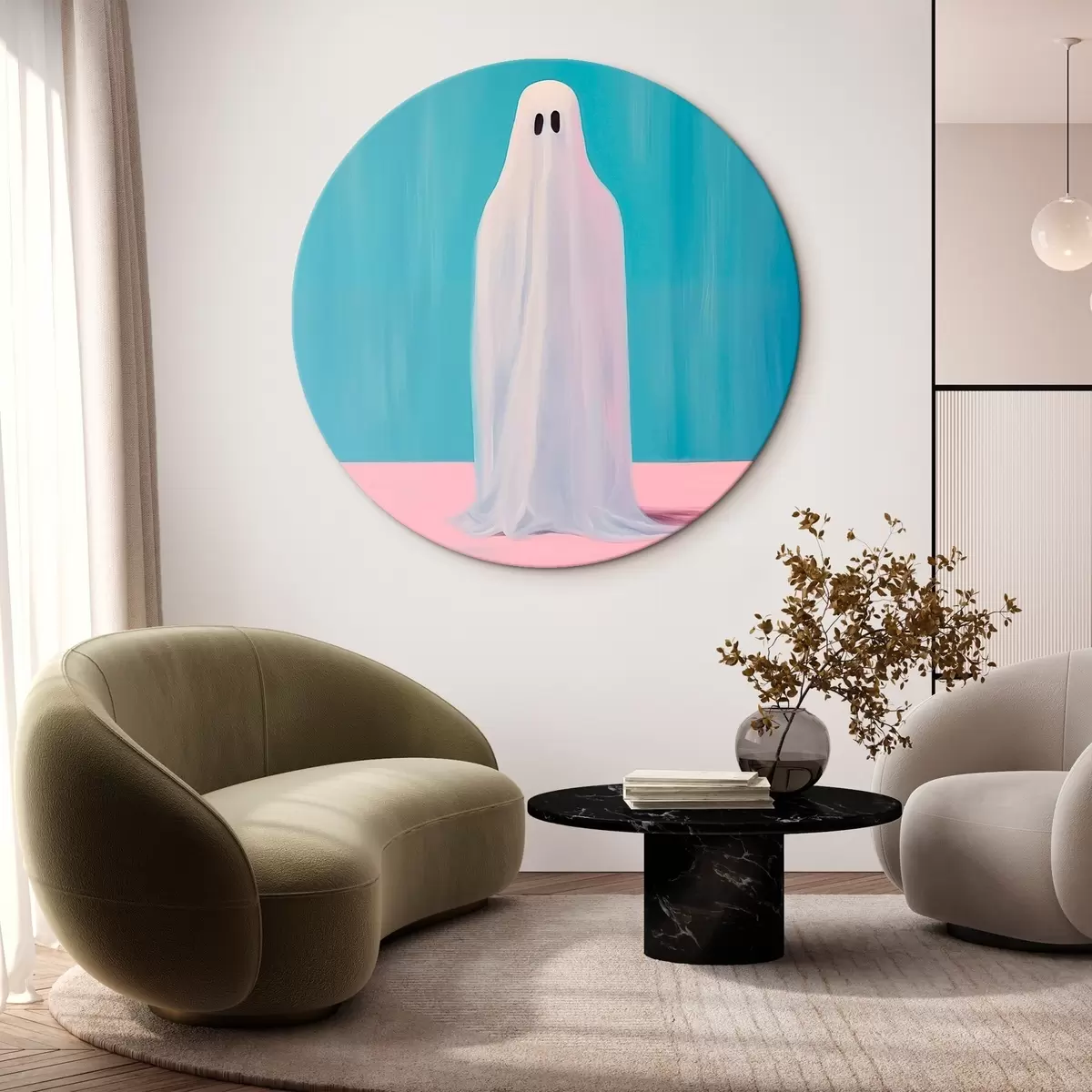 Kerek festmények Szellem r46479