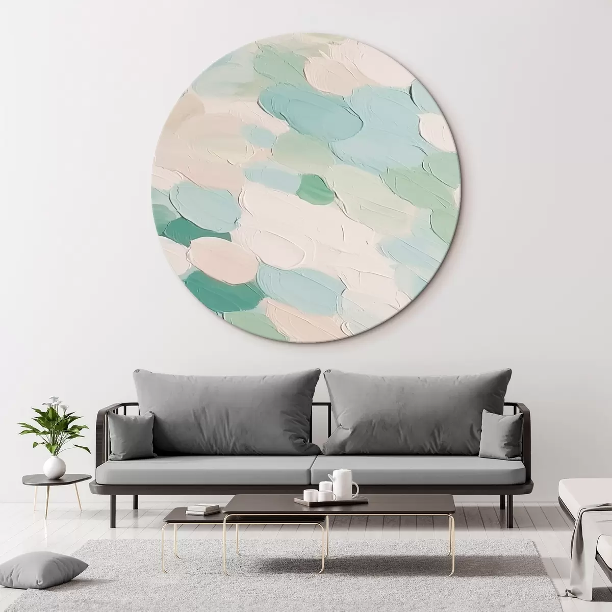 Kerek festmények Absztrakció r46559