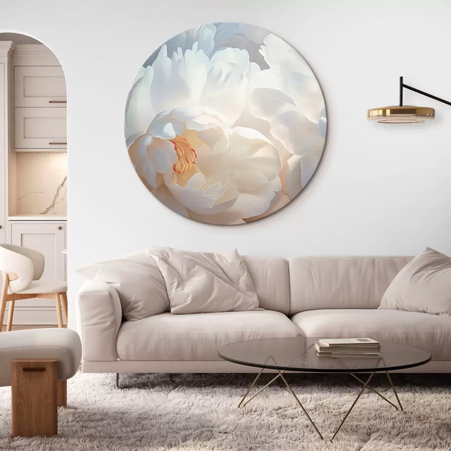 fotótapéta Nagy fehér pünkösdi rózsák r46560