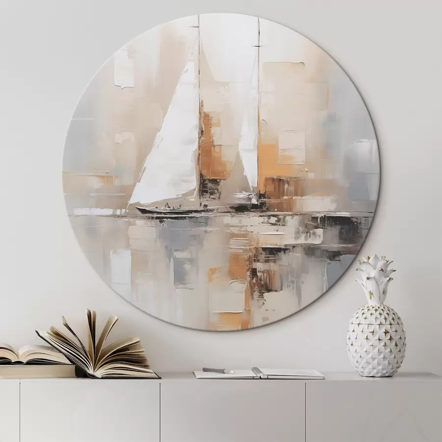 fotótapéta Vitorlás absztrakció r46566