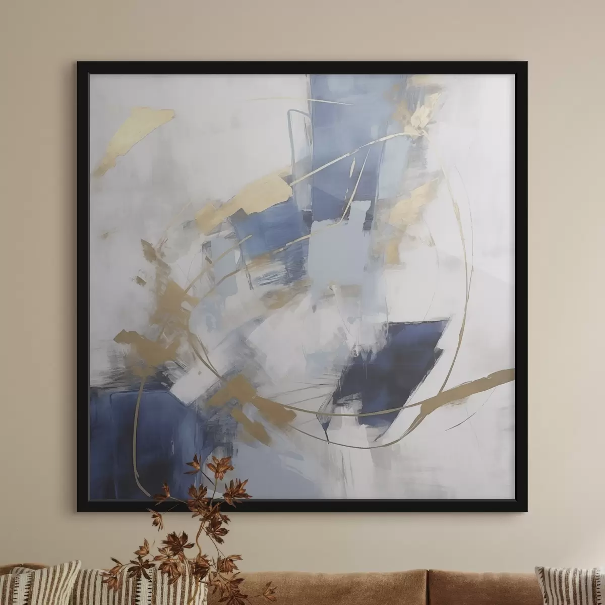 Plakát a sziklán Absztrakció f46564