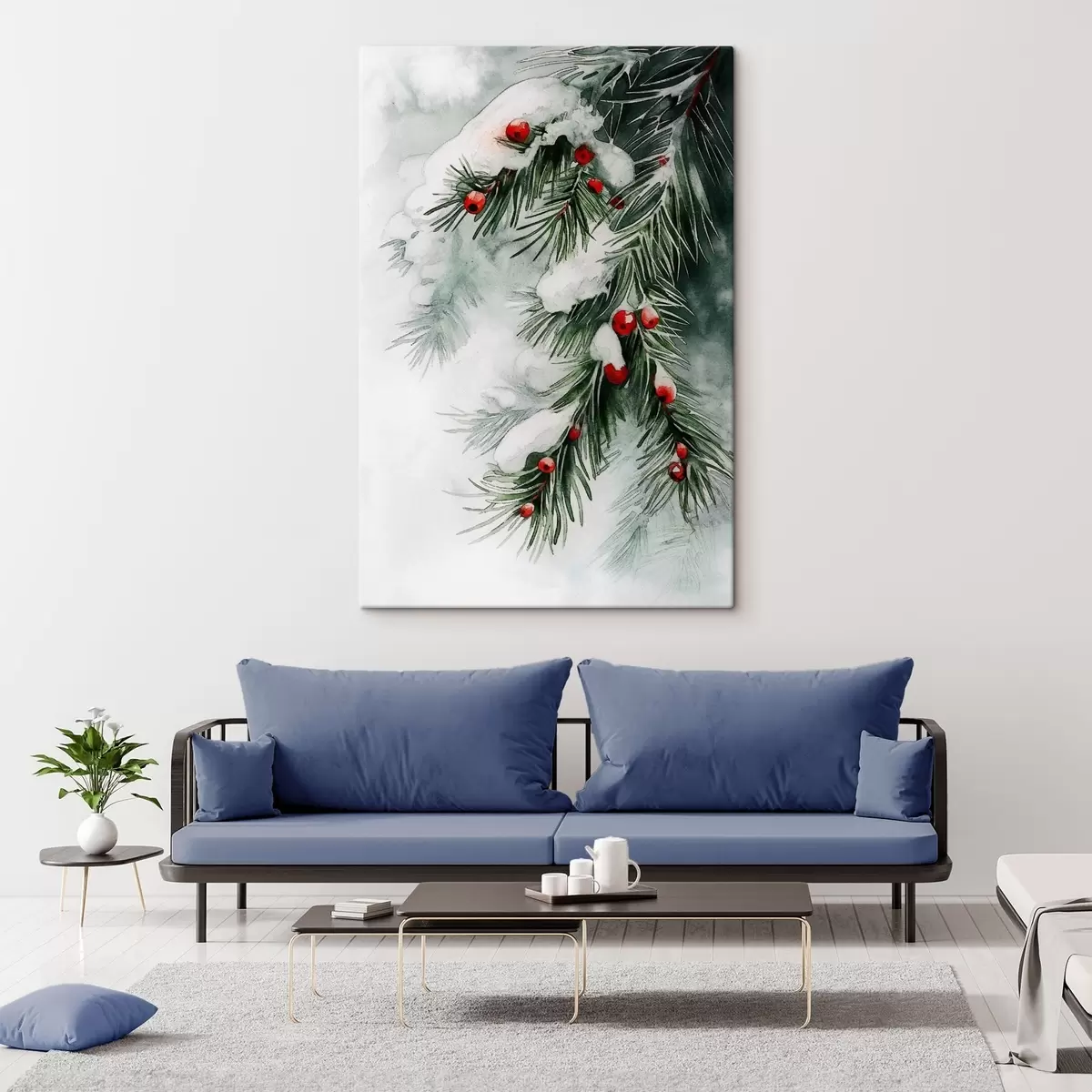 fotótapéta Téli ágak s46584