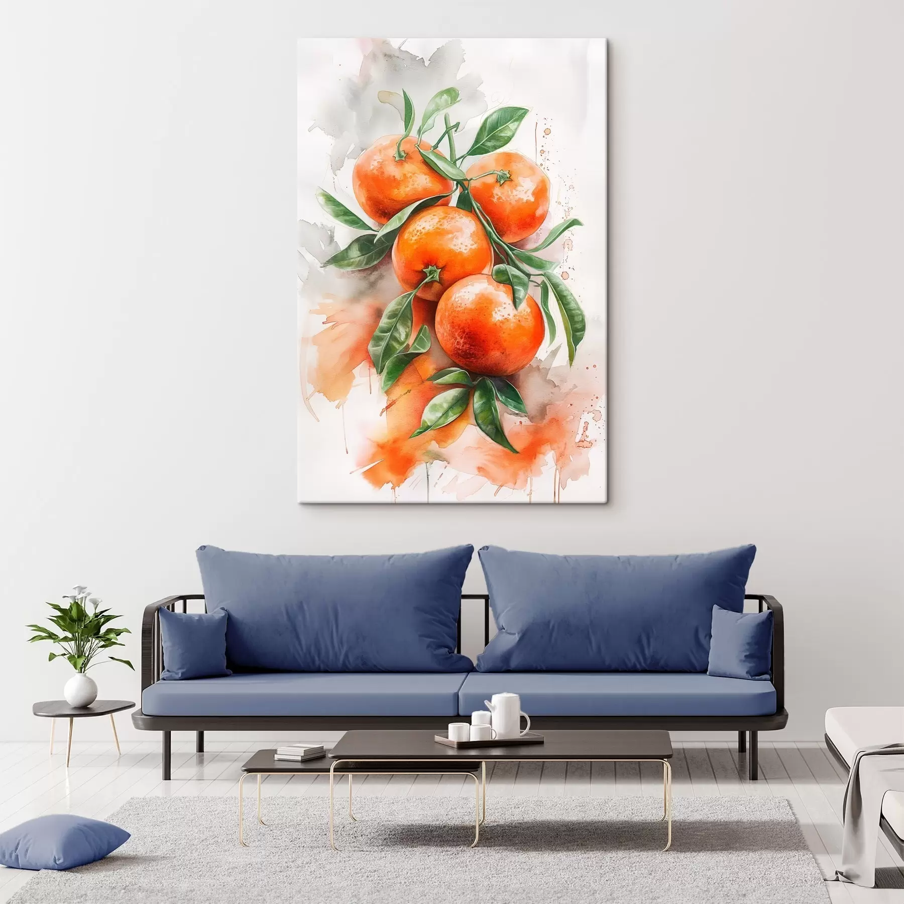 fotótapéta Érett mandarinok s46586