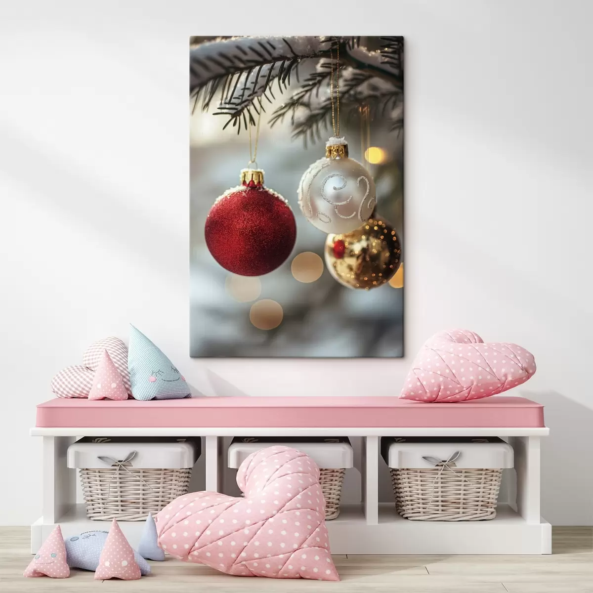 fotótapéta Karácsonyi díszek s46588