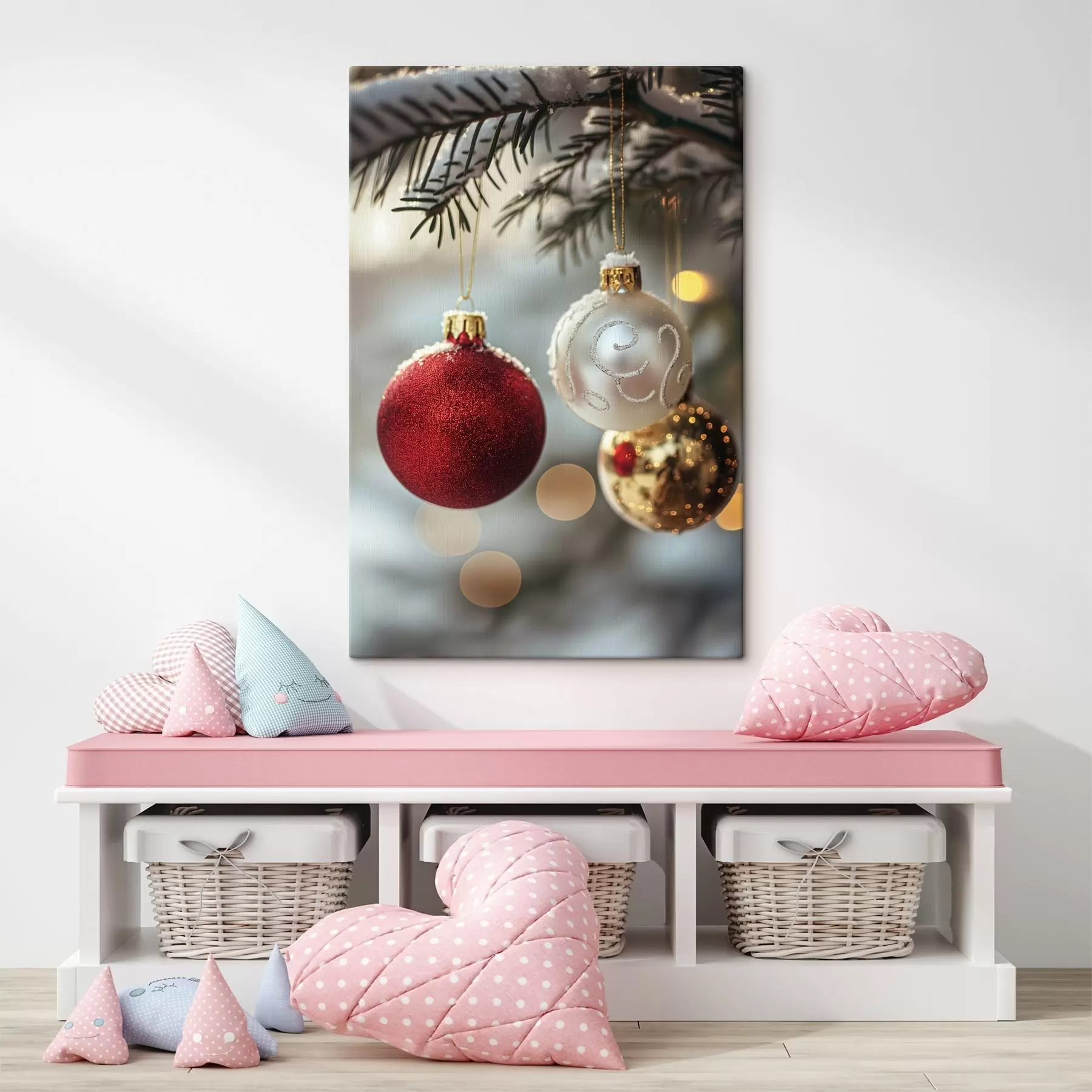 fotótapéta Karácsonyi díszek s46588