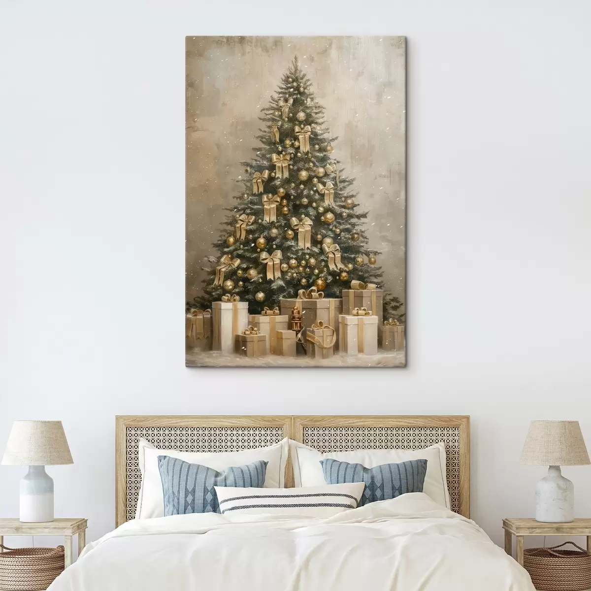 fotótapéta Karácsony reggel s46595