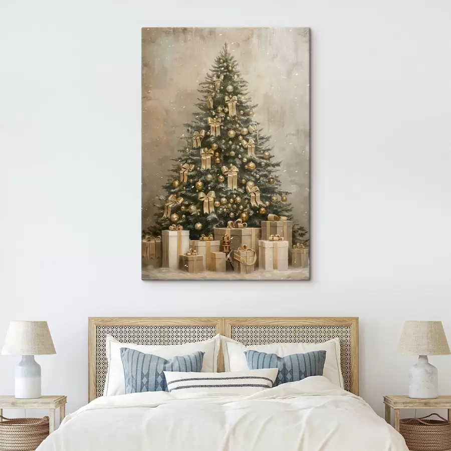 fotótapéta Karácsony reggel s46595