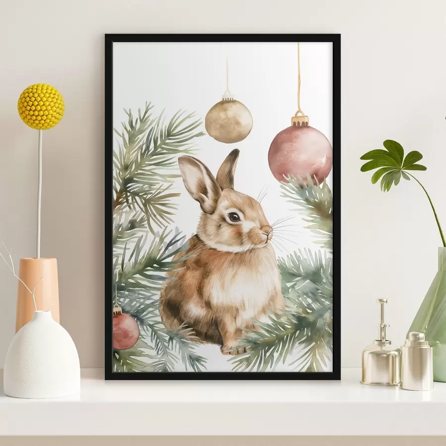 fotószőnyeg Újévi nyuszi f46603