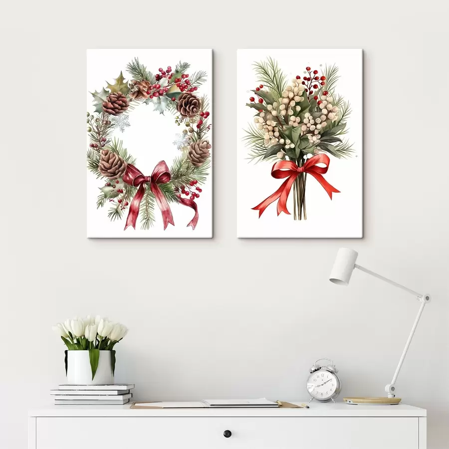 fotótapéta Karácsonyi díszek m00955