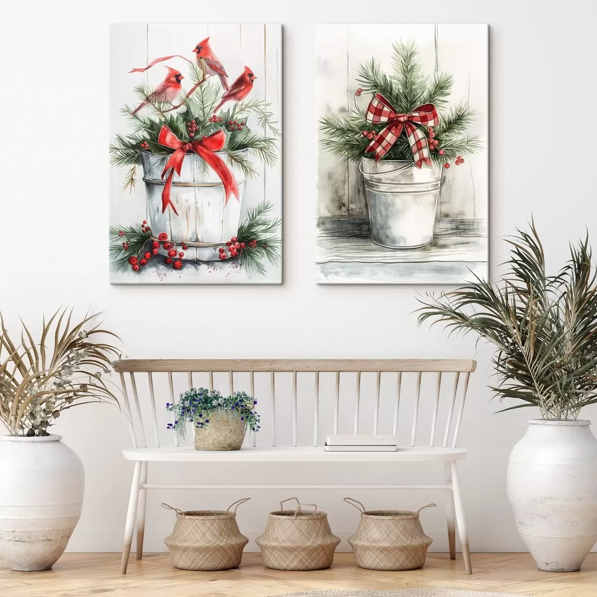 fotótapéta Karácsonyi edények m00959