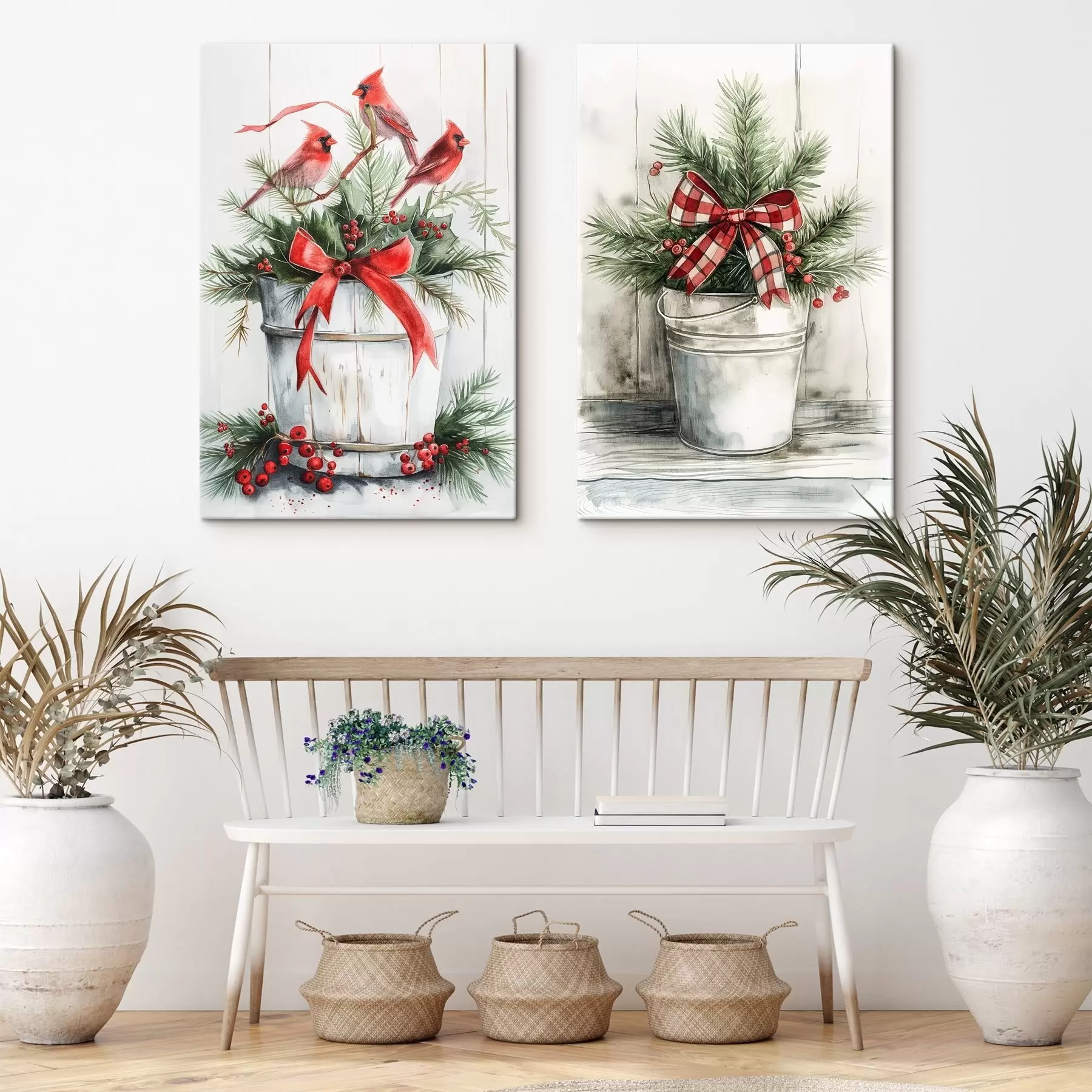 fotótapéta Karácsonyi edények m00959