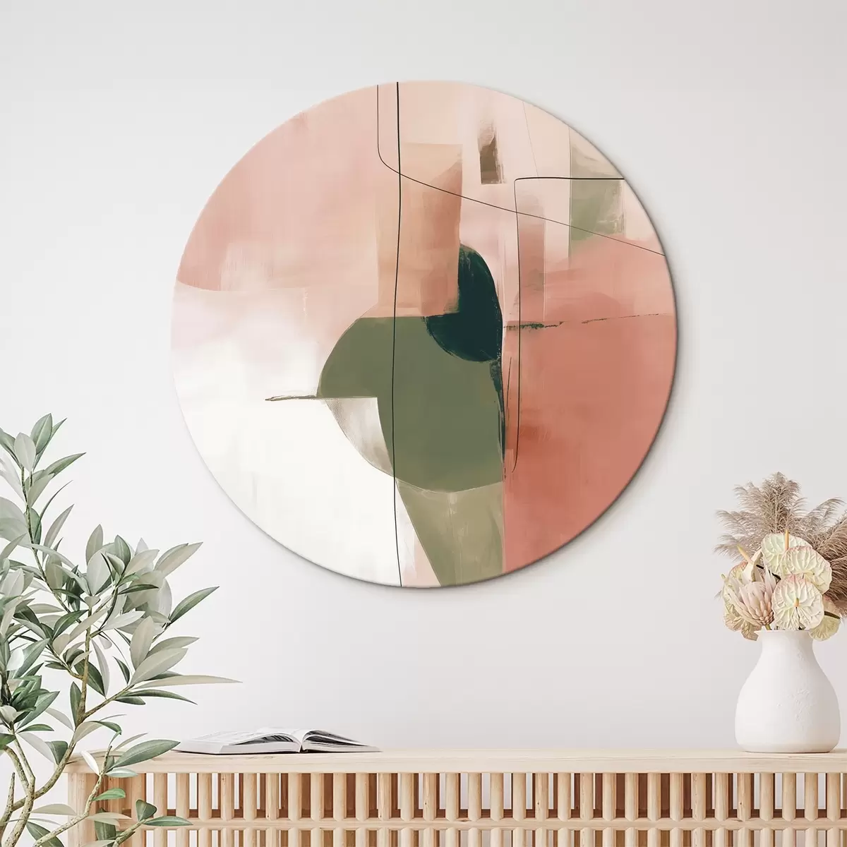 Kerek festmények Absztrakció r46574