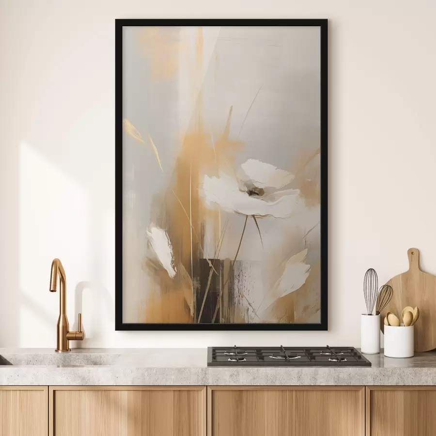 fotószőnyeg Absztrakt vadvirág f46453