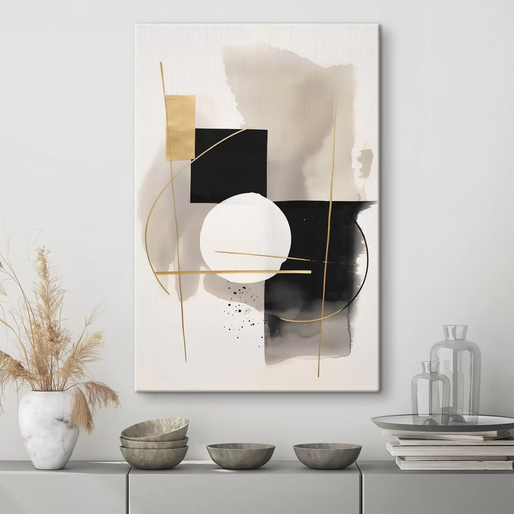 fotótapéta Absztrakciók formákkal s46573