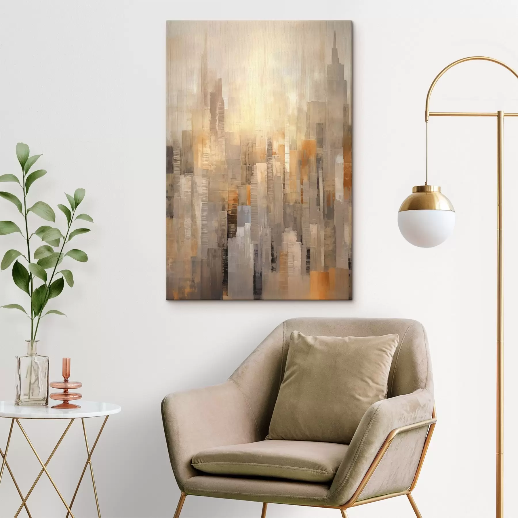 fotótapéta Absztrakt városkép s46580