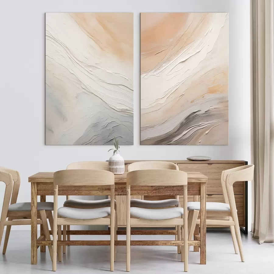 fotótapéta Semleges vakolat textúrák folyékony domborzati rétegekkel m00971