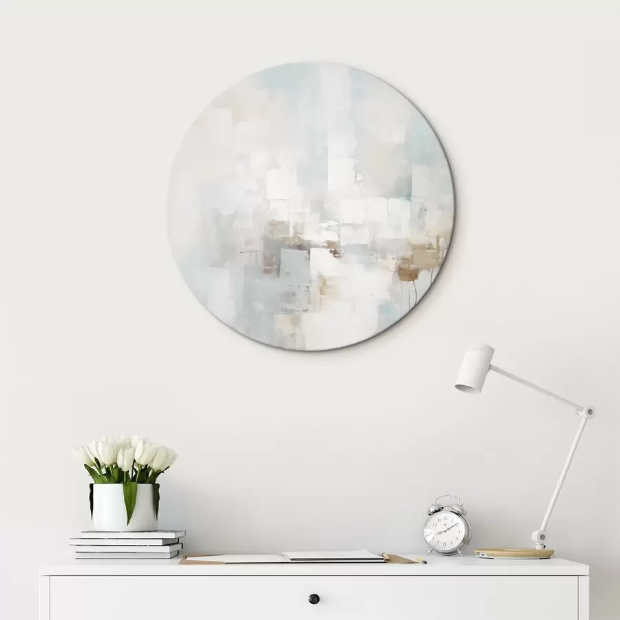 fotótapéta Világos pasztell blokkok: kék, bézs, fehér r46546