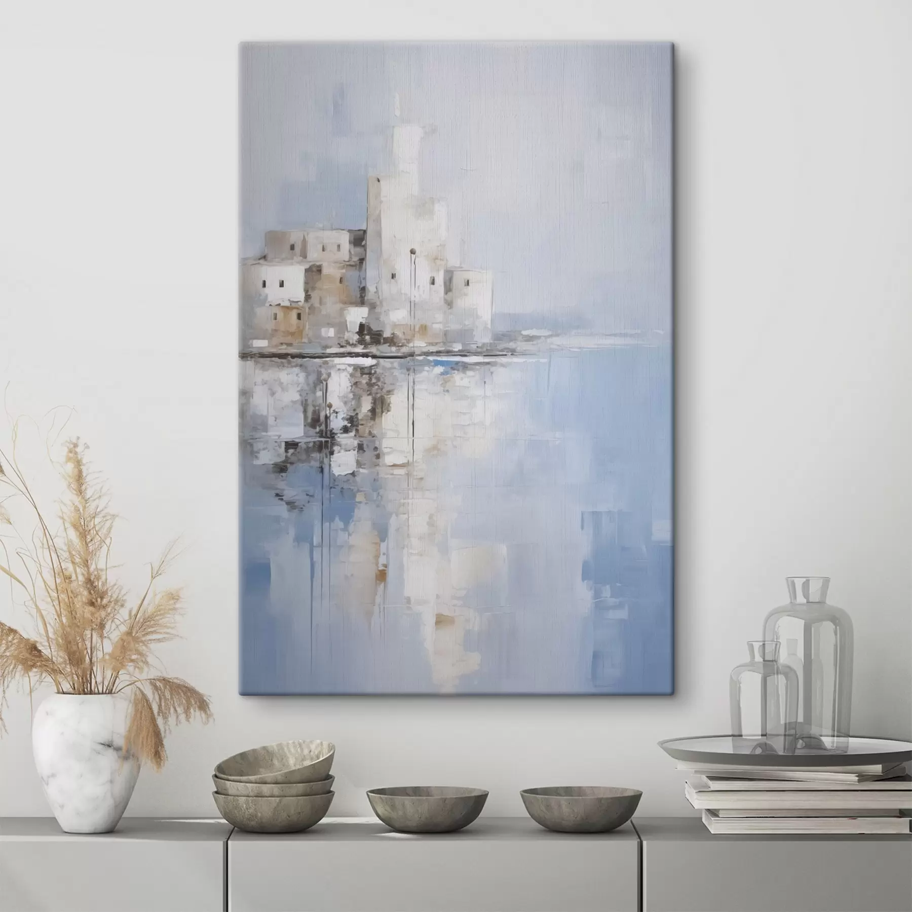 fotótapéta Absztrakt tájképfestészet s46674