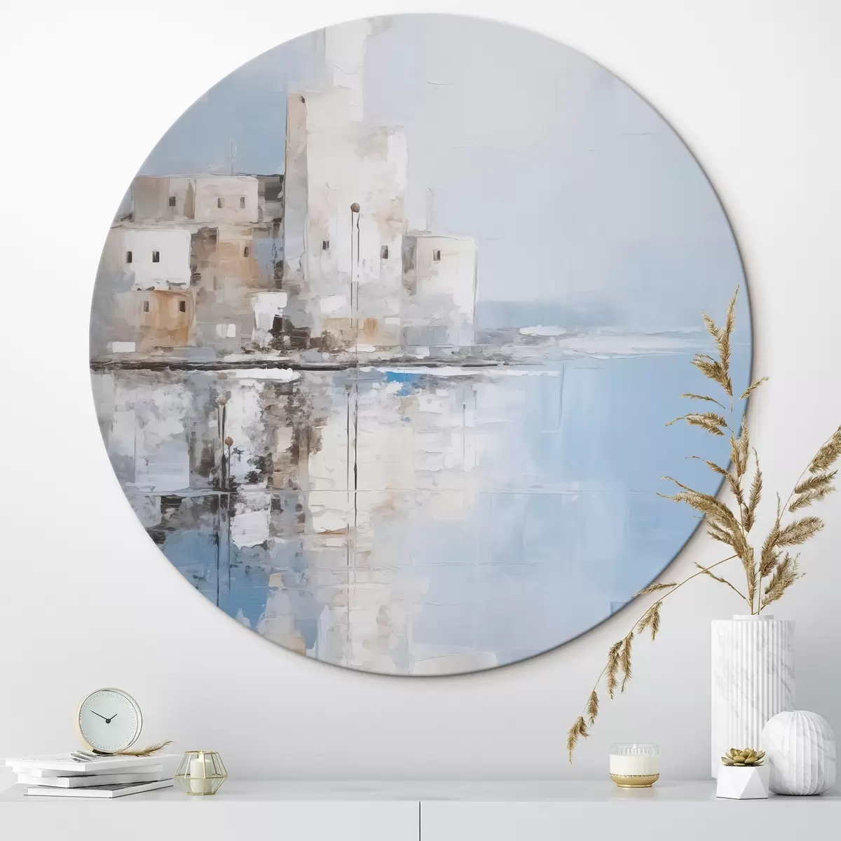 Kerek festmények Absztrakt tájképfestészet r46674