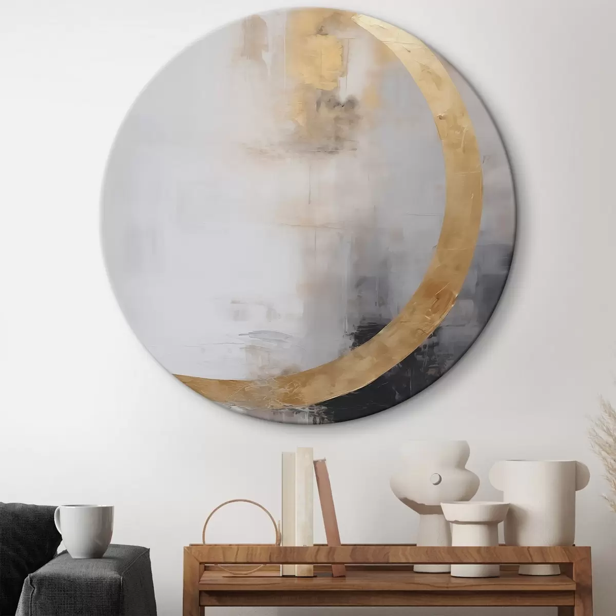 Kerek festmények Absztrakció utánzata festészet r46675