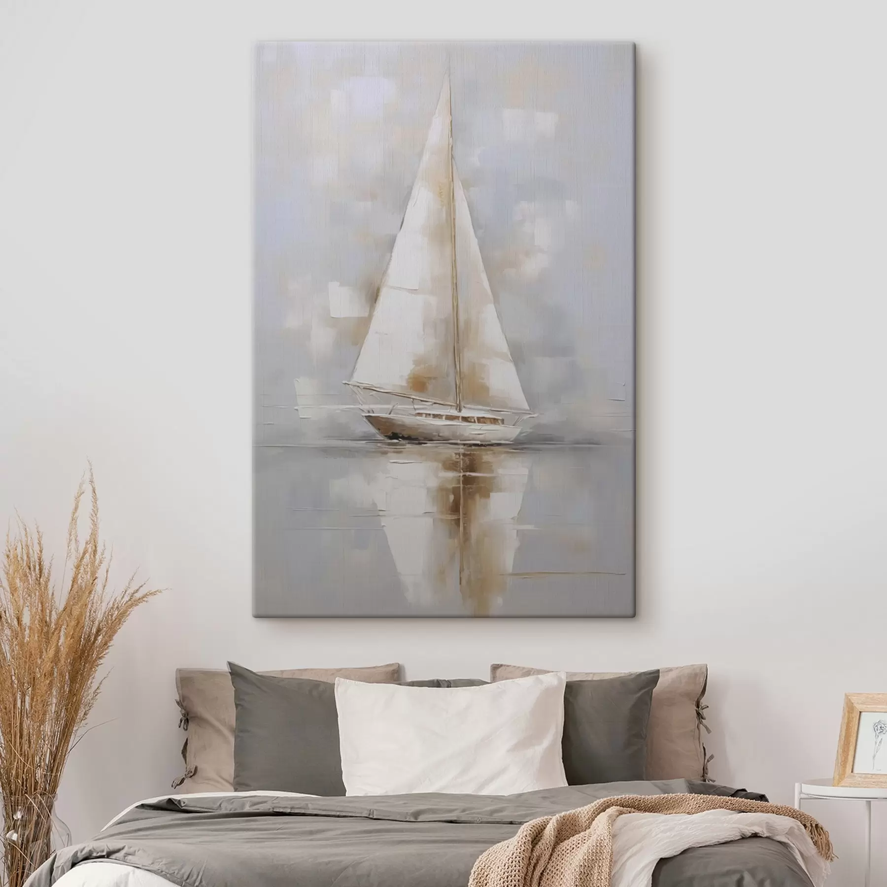 fotótapéta Vitorlás hajó utánzat festmény s46677