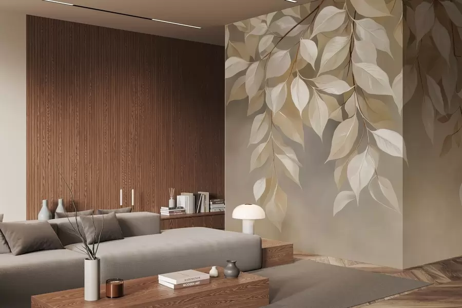 fotószőnyeg Egy ág metélőhagyma levelekkel w04899